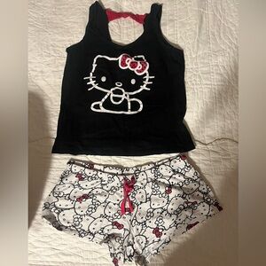 Hello Kitty Tank Top and Shorts Set